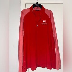 Men’s XXL tall, Cutter & Buck, TopGolf 1/4 zip pullover